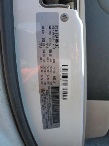 2C4RC1BG5JR305662 - 2018 CHRYSLER PACIFICA TOURING L Білий фото 13