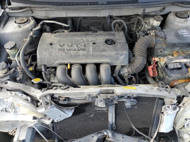 1NXBR32E06Z641977 - 2006 TOYOTA COROLLA CE SILVER photo 11