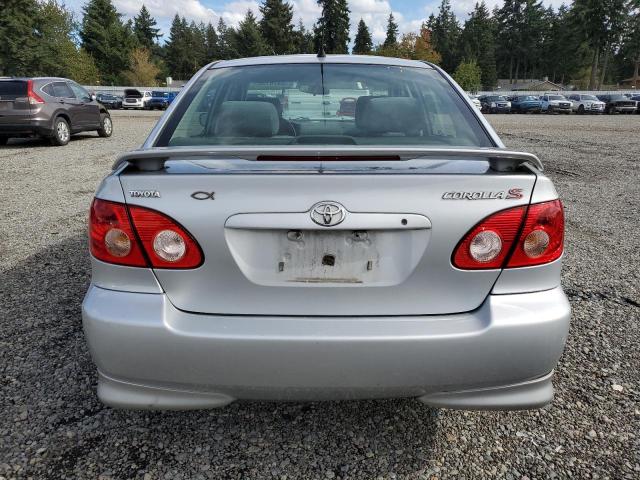 1NXBR32E06Z641977 - 2006 TOYOTA COROLLA CE SILVER photo 6