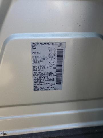 5N1AR2MM5FC675915 - 2015 NISSAN PATHFINDER S 银色 照片 13