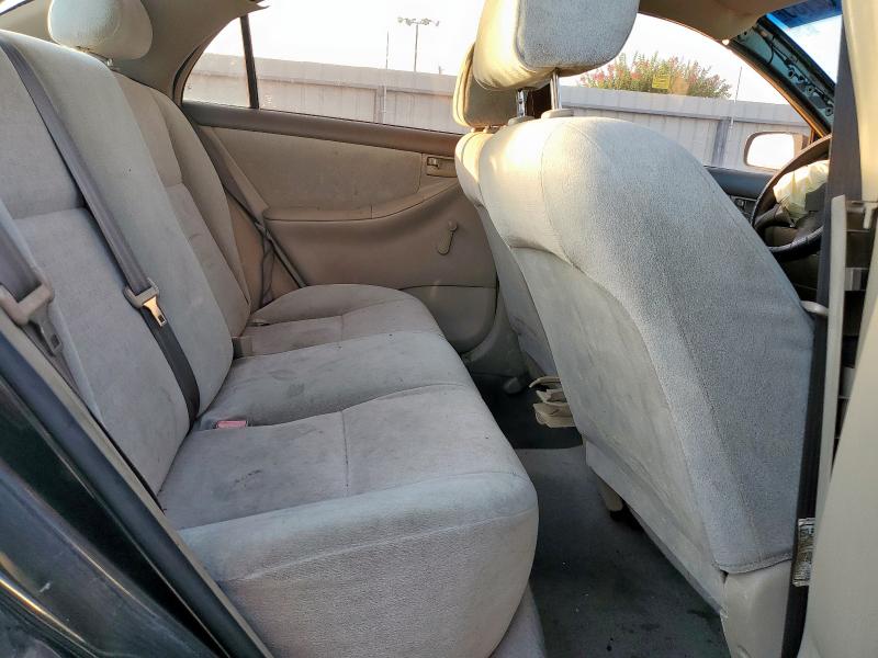 1NXBR32E13Z027726 - 2003 TOYOTA COROLLA CE BLACK photo 10