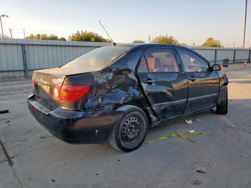 1NXBR32E13Z027726 - 2003 TOYOTA COROLLA CE BLACK photo 3