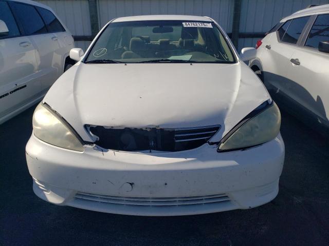 4T1BE30K36U692765 - 2006 TOYOTA CAMRY LE WHITE photo 5