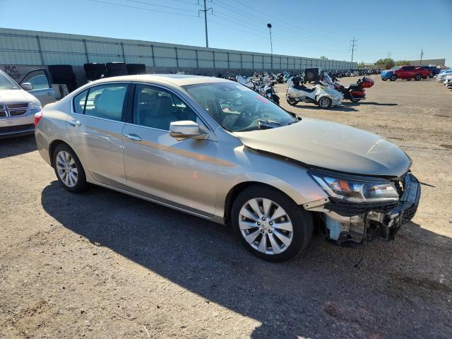 1HGCR2F81FA091344 - 2015 HONDA ACCORD EXL ოქროსფერი ფოტო 4