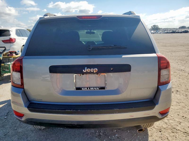 1C4NJCBB1ED740191 - 2014 JEEP COMPASS SPORT ვერცხლისფერი ფოტო 6