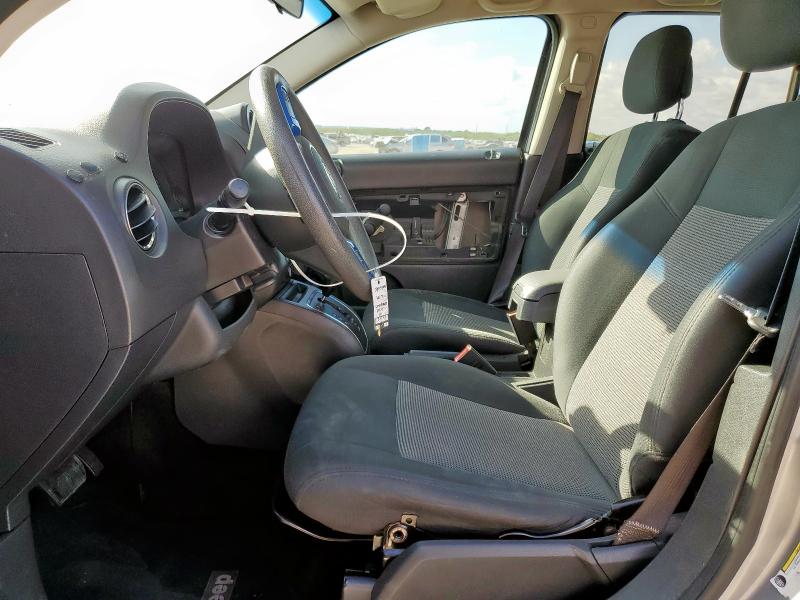 1C4NJCBB1ED740191 - 2014 JEEP COMPASS SPORT ვერცხლისფერი ფოტო 7