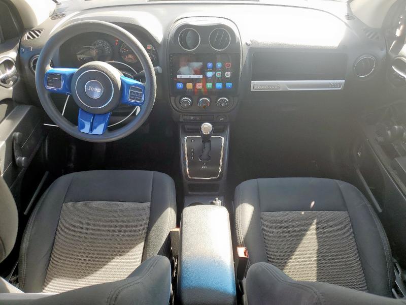 1C4NJCBB1ED740191 - 2014 JEEP COMPASS SPORT ვერცხლისფერი ფოტო 8