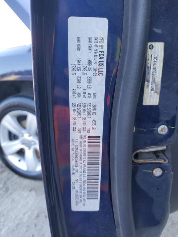 1C4NJDEB8GD587636 - 2016 JEEP COMPASS LATITUDE BLUE photo 12