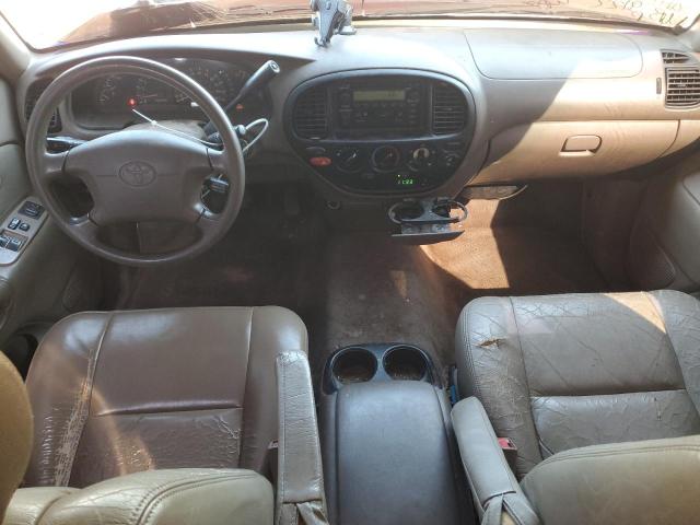 5TBRN3417YS125740 - 2000 TOYOTA TUNDRA ACCESS CAB SR5 BURGUNDY photo 8