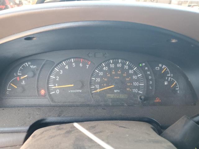 5TBRN3417YS125740 - 2000 TOYOTA TUNDRA ACCESS CAB SR5 BURGUNDY photo 9