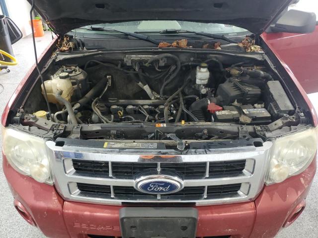 1FMCU0D78AKB01135 - 2010 FORD ESCAPE XLT 红色 照片 12