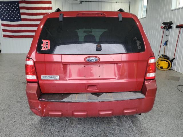 1FMCU0D78AKB01135 - 2010 FORD ESCAPE XLT 红色 照片 6