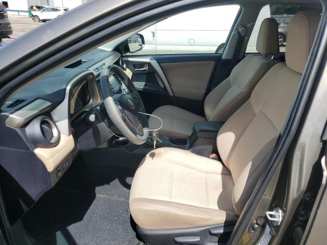 2T3WFREV2FW141190 - 2015 TOYOTA RAV4 XLE BROWN photo 7