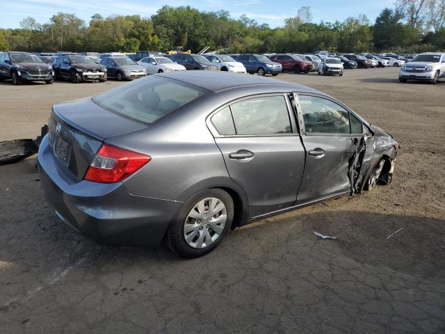 2HGFB2F57CH311607 - 2012 HONDA CIVIC LX 灰色 照片 3