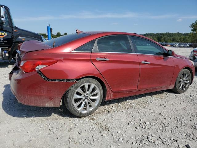 5NPEC4AB0BH201889 - 2011 HYUNDAI SONATA SE RED photo 3