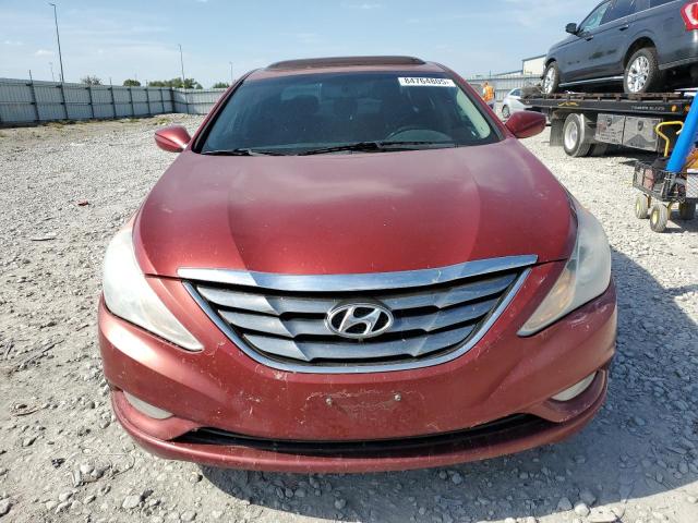 5NPEC4AB0BH201889 - 2011 HYUNDAI SONATA SE RED photo 5
