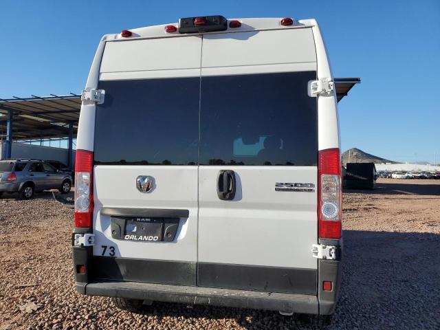 3C6LRVCG8PE519461 - 2023 RAM PROMASTER 2500 HIGH Ақ фото 6