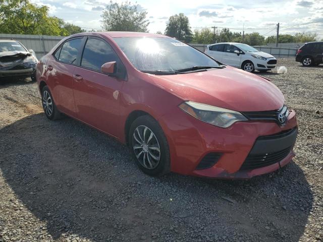 2T1BURHE8EC192170 - 2014 TOYOTA COROLLA L BURGUNDY photo 4