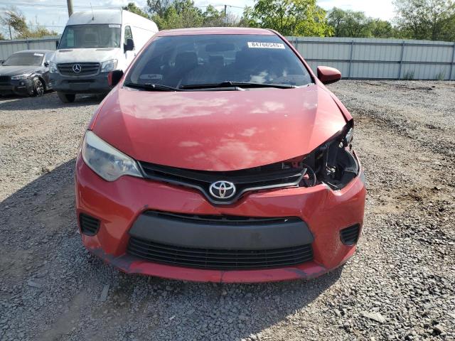 2T1BURHE8EC192170 - 2014 TOYOTA COROLLA L BURGUNDY photo 5