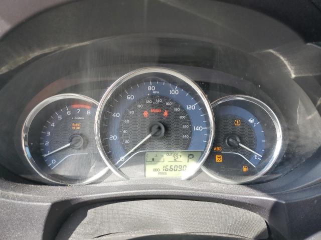 2T1BURHE8EC192170 - 2014 TOYOTA COROLLA L BURGUNDY photo 9