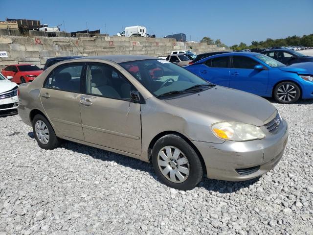 2T1BR32EX4C220329 - 2004 TOYOTA COROLLA CE BEIGE photo 4