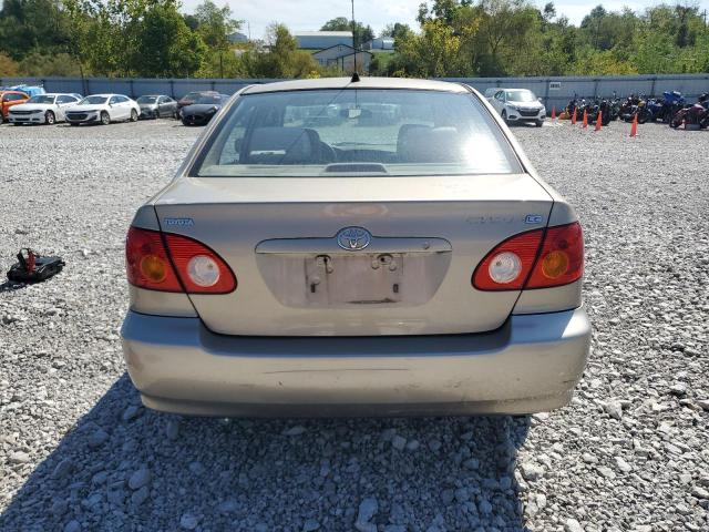 2T1BR32EX4C220329 - 2004 TOYOTA COROLLA CE BEIGE photo 6