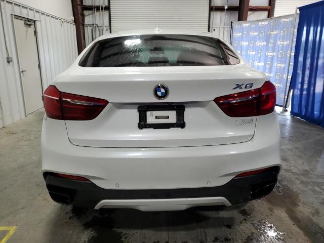 5UXKU0C30H0G69109 - 2017 BMW X6 SDRIVE35I WHITE photo 6