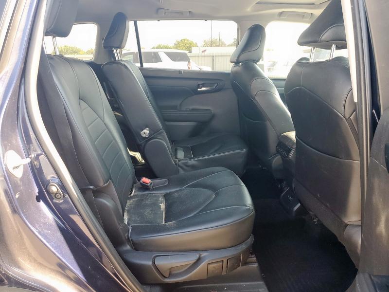 5TDGZRBH5MS543424 - 2021 TOYOTA HIGHLANDER XLE Azul foto 11