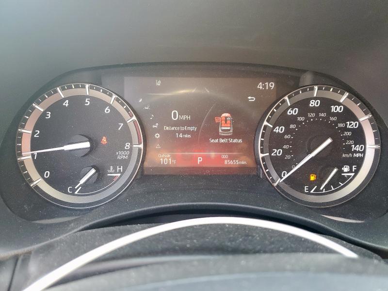 5TDGZRBH5MS543424 - 2021 TOYOTA HIGHLANDER XLE Azul foto 9