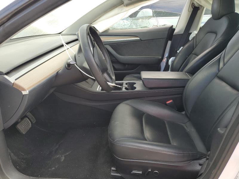 5YJ3E1EA5PF485334 - 2023 TESLA MODEL 3 Weiß Foto 7