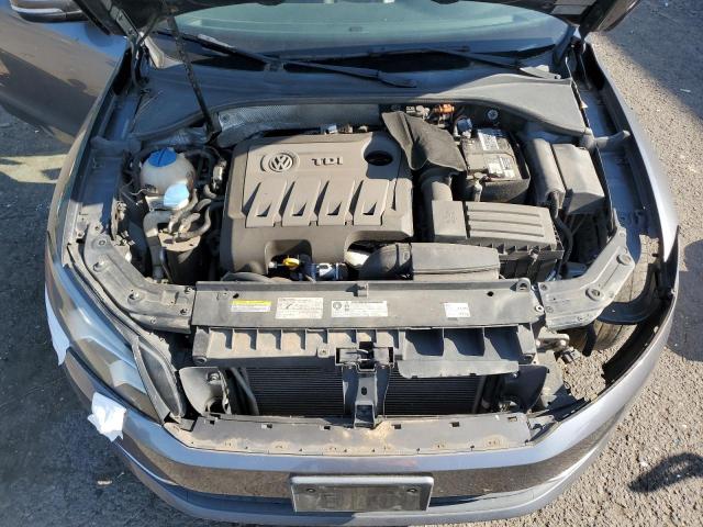 1VWBN7A31EC057581 - 2014 VOLKSWAGEN PASSAT SE SILVER photo 11