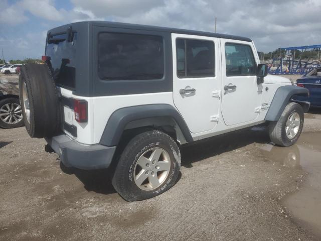 1C4BJWDG0FL745449 - 2015 JEEP WRANGLER UNLIMITED SPORT 白色 照片 3