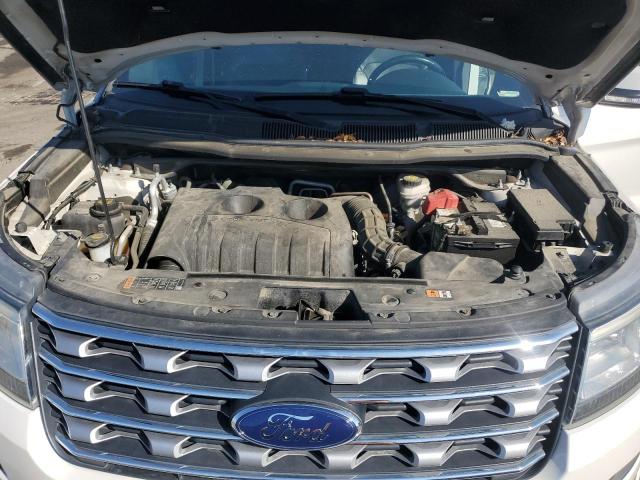 1FM5K8FH7GGB60496 - 2016 FORD EXPLORER LIMITED WHITE photo 12