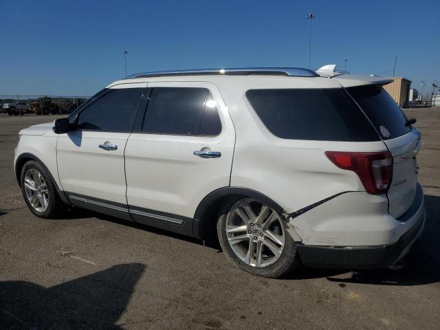 1FM5K8FH7GGB60496 - 2016 FORD EXPLORER LIMITED WHITE photo 2