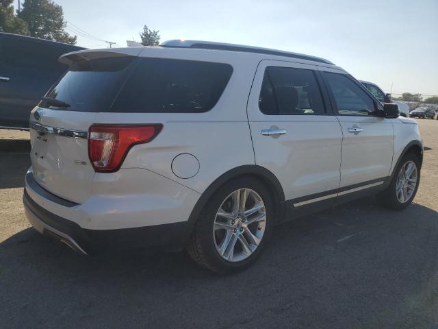 1FM5K8FH7GGB60496 - 2016 FORD EXPLORER LIMITED WHITE photo 3