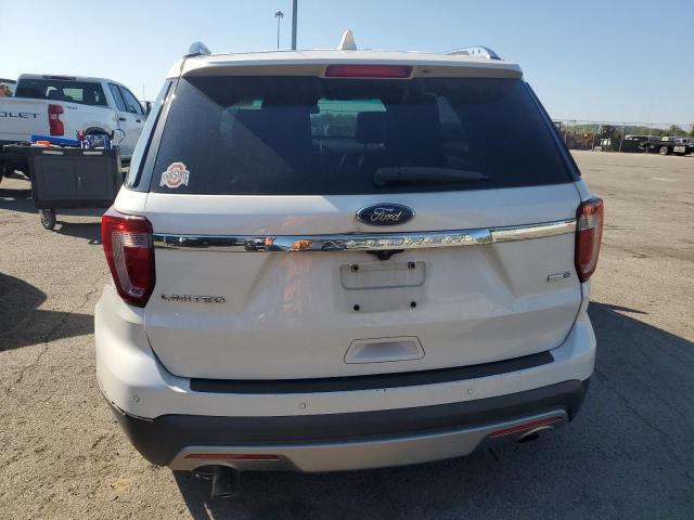 1FM5K8FH7GGB60496 - 2016 FORD EXPLORER LIMITED WHITE photo 6