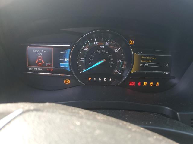 1FM5K8FH7GGB60496 - 2016 FORD EXPLORER LIMITED WHITE photo 9