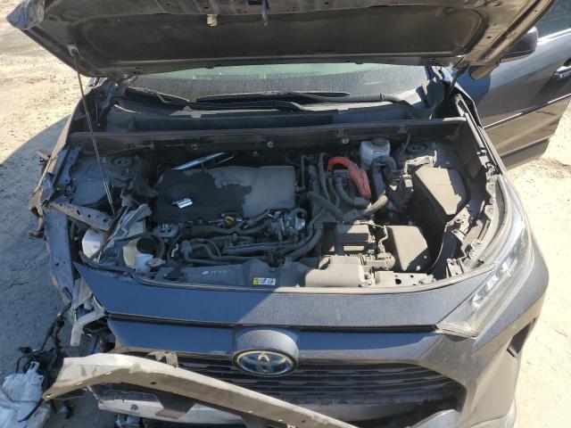 JTMLWRFV2ND151585 - 2022 TOYOTA RAV4 LE Մոխրագույն լուսանկար 12
