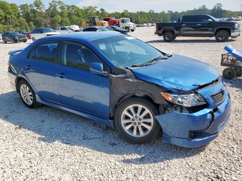 2T1BU4EE4AC417671 - 2010 TOYOTA COROLLA BASE أزرق صورة 4