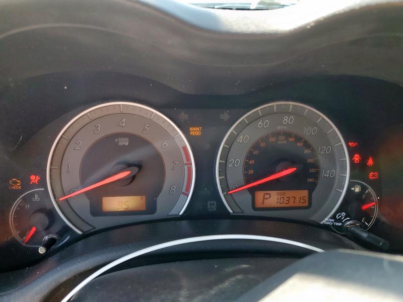 2T1BU4EE4AC417671 - 2010 TOYOTA COROLLA BASE أزرق صورة 9