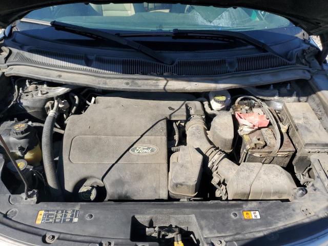 1FM5K7D81FGA93745 - 2015 FORD EXPLORER XLT Մոխրագույն լուսանկար 12
