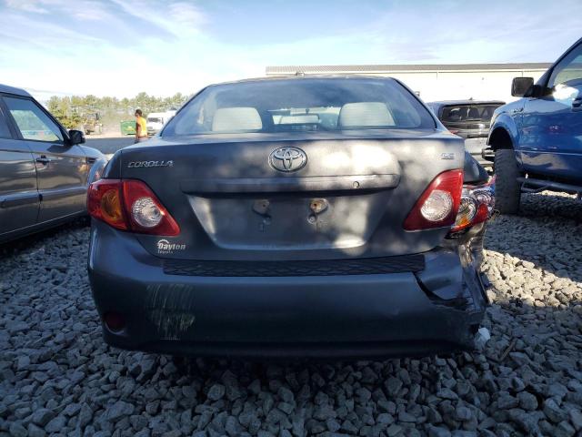 2T1BU4EE3AC331882 - 2010 TOYOTA COROLLA BASE GRAY photo 6