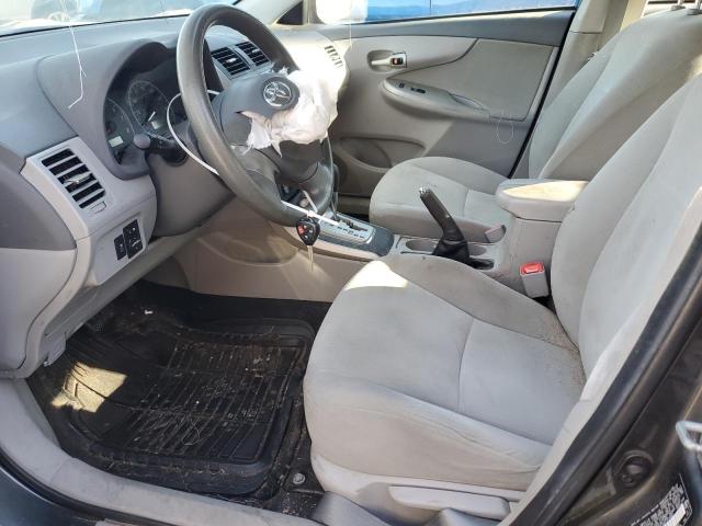 2T1BU4EE3AC331882 - 2010 TOYOTA COROLLA BASE GRAY photo 7