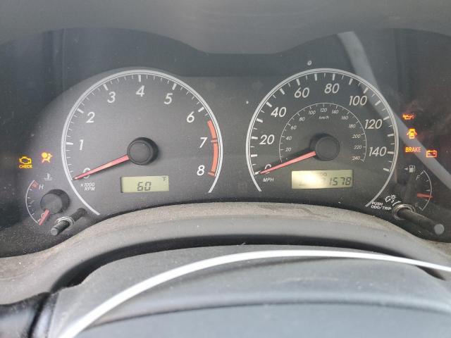 2T1BU4EE3AC331882 - 2010 TOYOTA COROLLA BASE GRAY photo 9