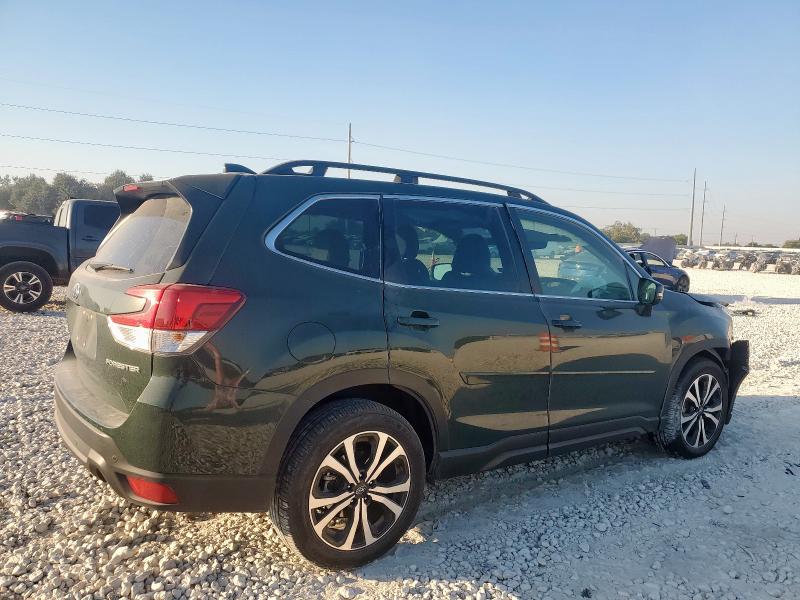 JF2SKAPC8NH473227 - 2022 SUBARU FORESTER LIMITED أخضر صورة 3