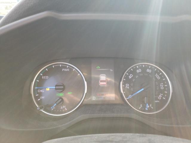 4T3R6RFV5MU016483 - 2021 TOYOTA RAV4 XLE შავი ფოტო 9