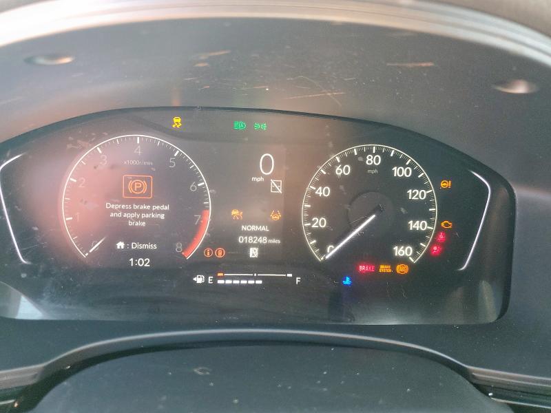 2HGFE2F50RH567507 - 2024 HONDA CIVIC SPORT შავი ფოტო 9