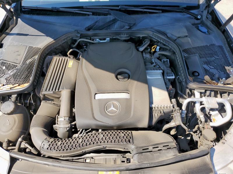 55SWF4KB0HU219969 - 2017 MERCEDES-BENZ C 300 4MATIC BLACK photo 11