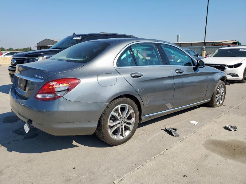 55SWF4KB0HU219969 - 2017 MERCEDES-BENZ C 300 4MATIC BLACK photo 3