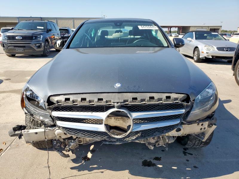 55SWF4KB0HU219969 - 2017 MERCEDES-BENZ C 300 4MATIC BLACK photo 5